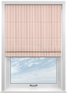 The British Stripe Co. Mary, Bristol No.2 - Roman Blind